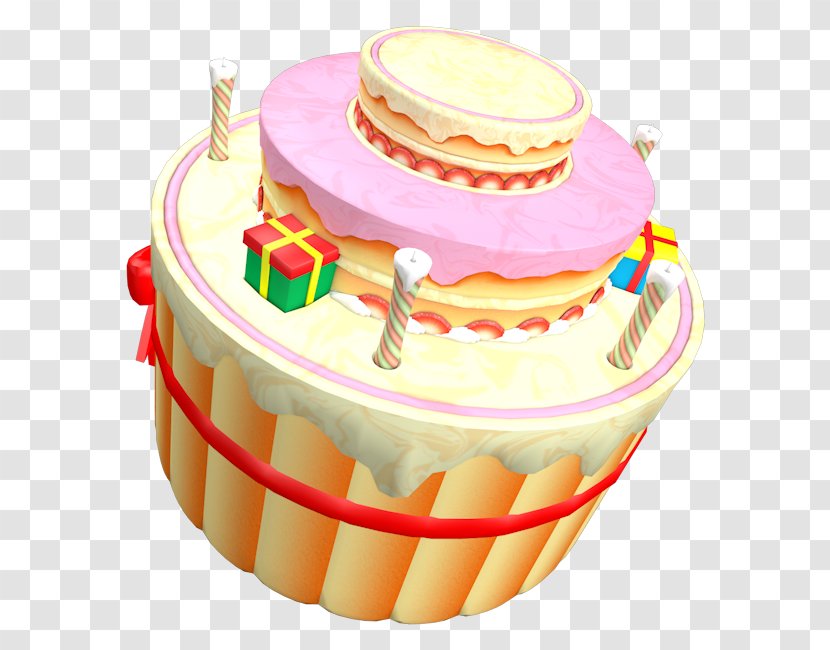Super Mario Galaxy Wii Buttercream PlayStation 2 Video Game - Series - Cake Transparent PNG
