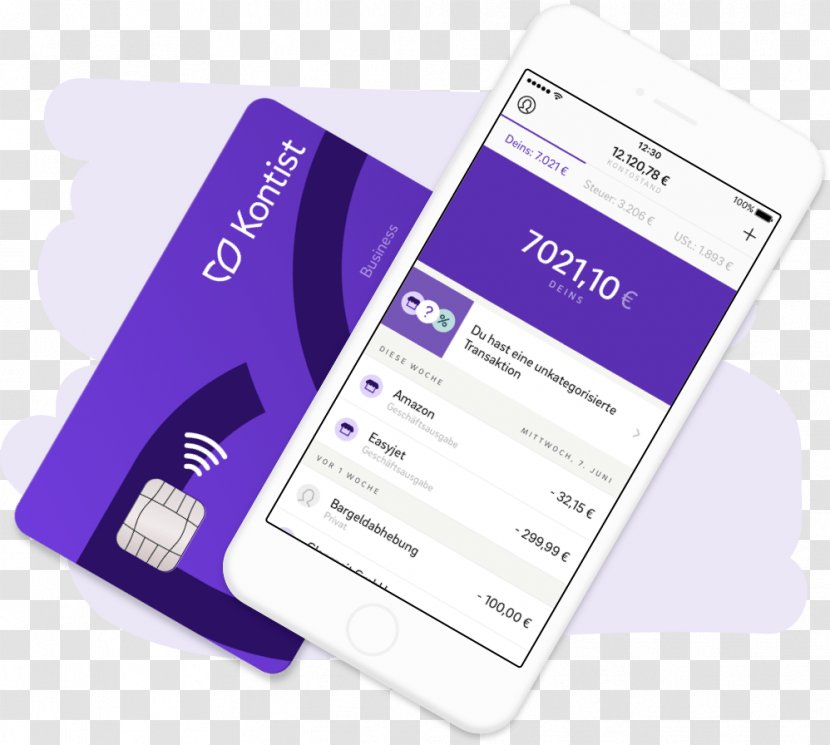 Bank Account Kontist Mobile Banking Transparent PNG