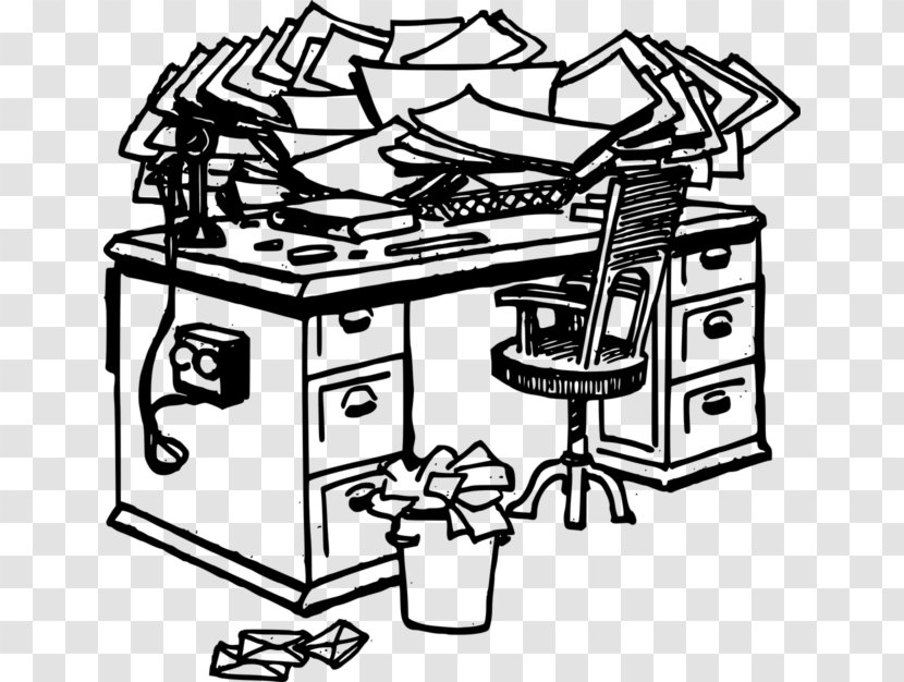 Desk Office Clip Art - School Record Transparent PNG