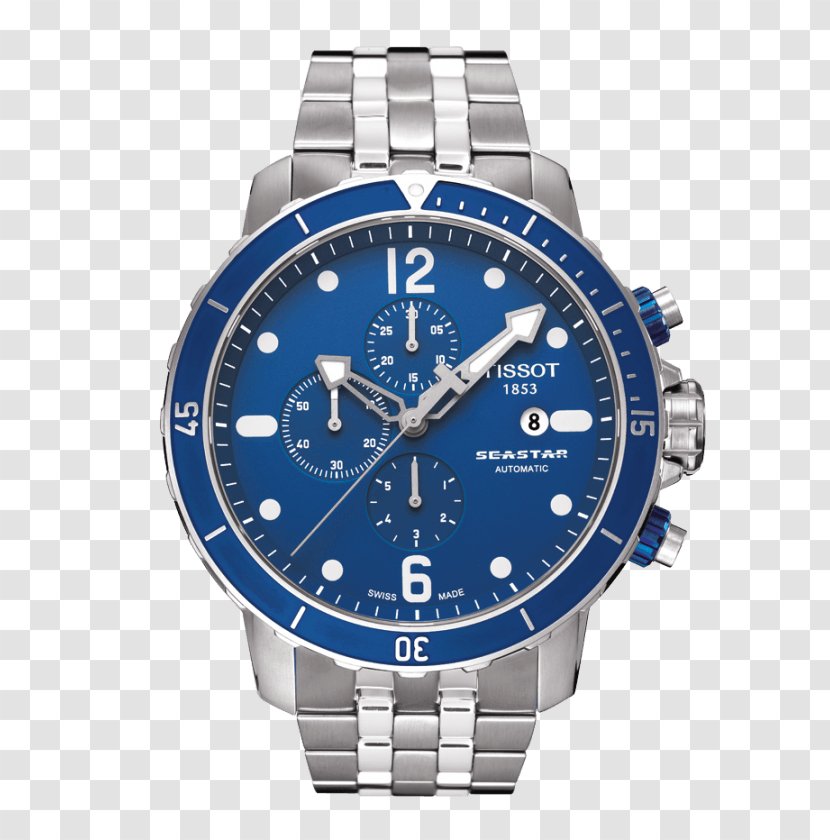 Tissot Chronograph Automatic Watch Jewellery Transparent PNG
