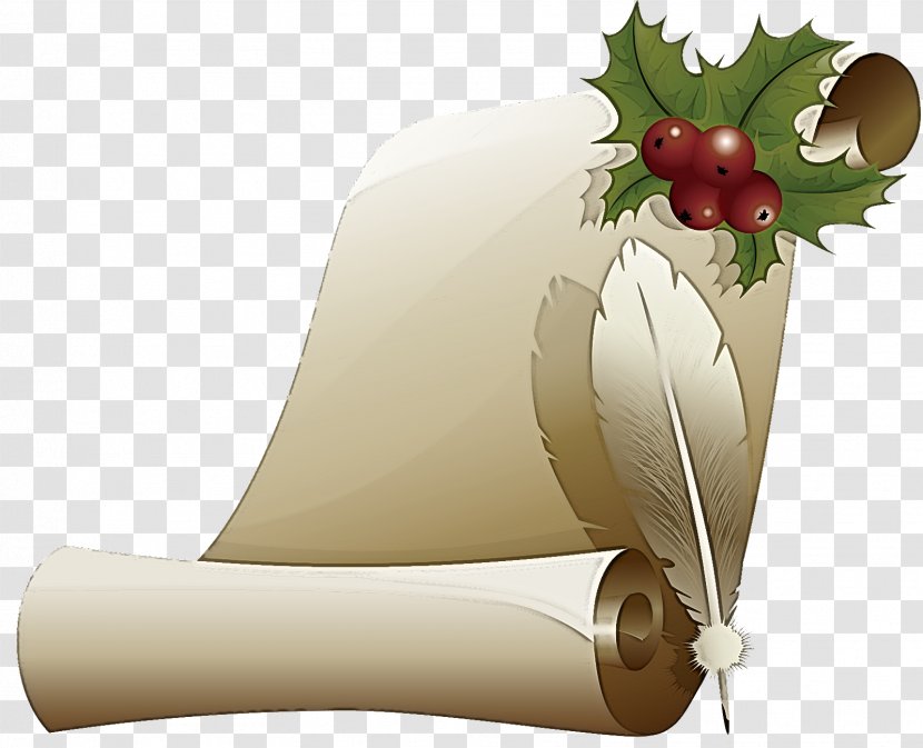 Holly - Scroll - Bell Paper Transparent PNG