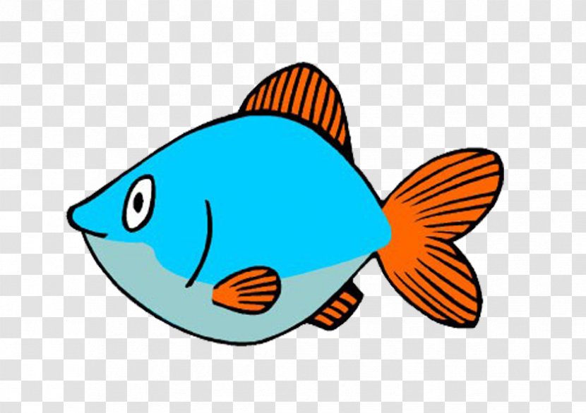 Fish Animal Cartoon - Seabed - Swimming Transparent PNG