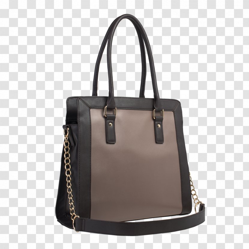 Tote Bag Leather Handbag Armani - Black Transparent PNG