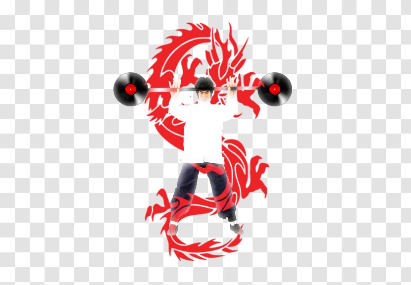 Stencil Chinese Dragon - Art Transparent PNG