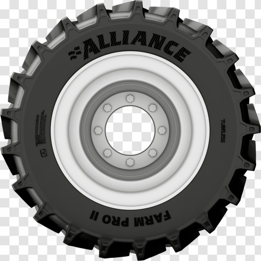 Radial Tire Wheel Tractor Rim Transparent PNG