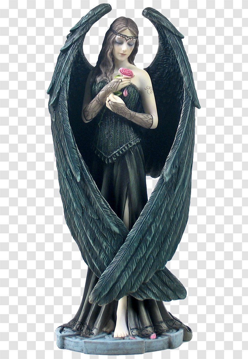 Angel Figurine Fantasy Fantastic Art - Sculpture - Demon Transparent PNG