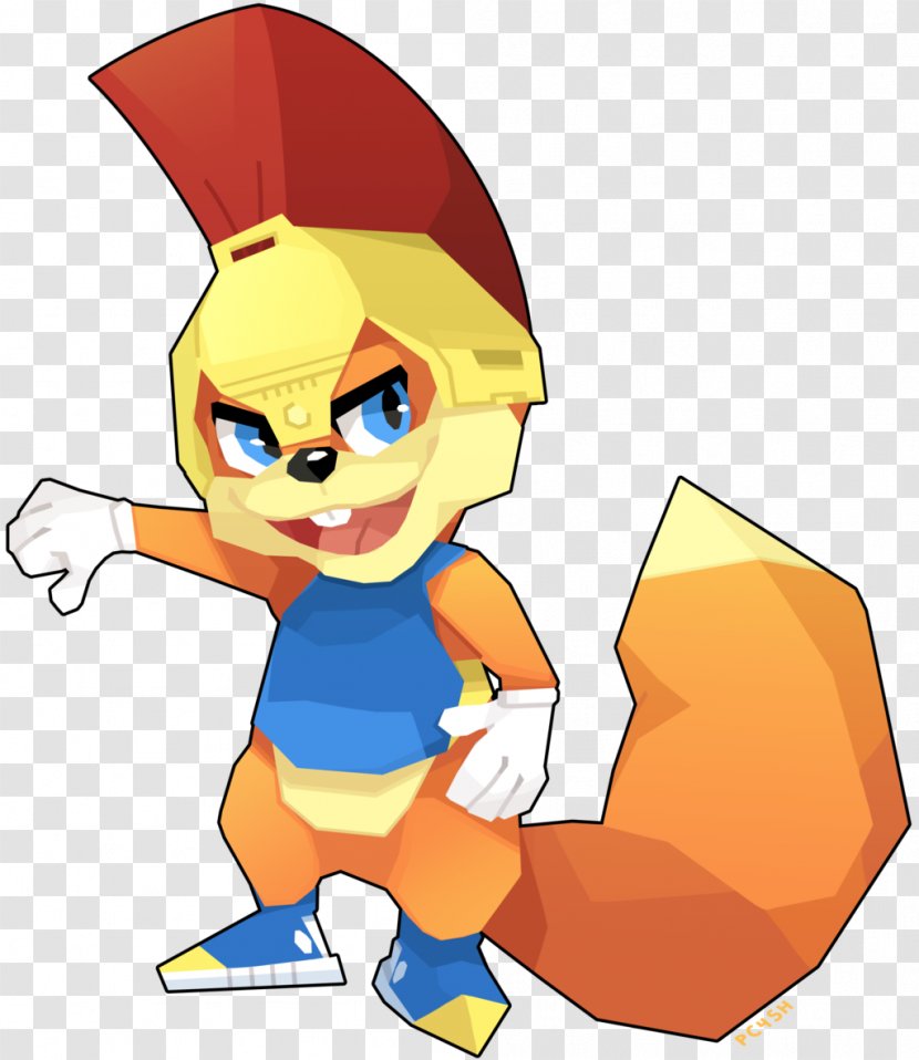 Twelve Tales: Conker 64 Art The Squirrel - Cartoon - Frame Transparent PNG