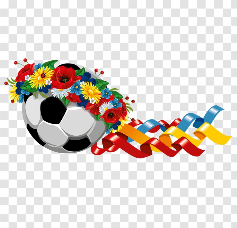Football Flower Sport Illustration - Ball Transparent PNG
