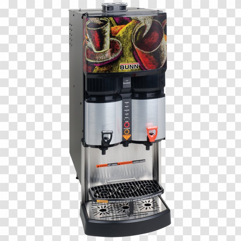 Coffeemaker Espresso Bunn-O-Matic Corporation Cafe - Machine - Convenience Store Transparent PNG