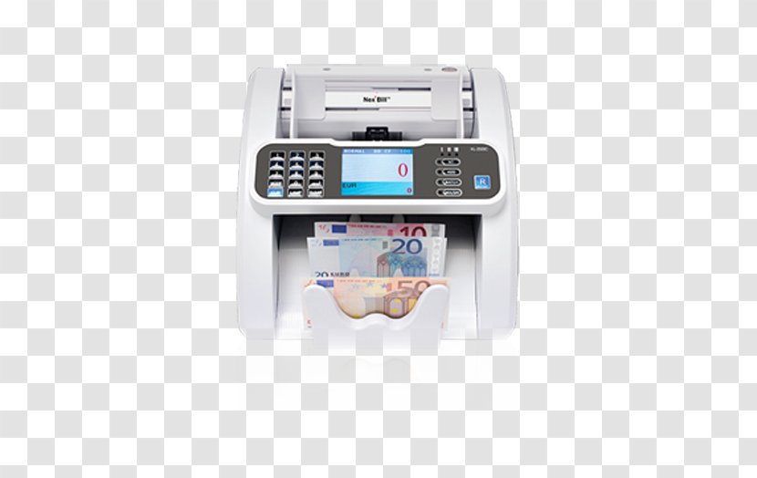 Banknote Counter Currency-counting Machine Money - Inkjet Printing Transparent PNG