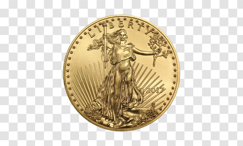 Bullion Coin Gold Silver - Ounce Transparent PNG