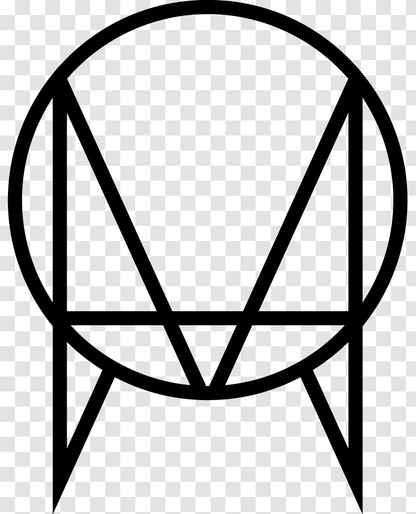 T-shirt OWSLA Disc Jockey Logo Musician - Line Art - LOGOBblack Transparent PNG