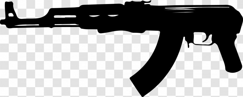 Izhmash AK-47 Weapon Firearm - Heart - Ak 47 Transparent PNG