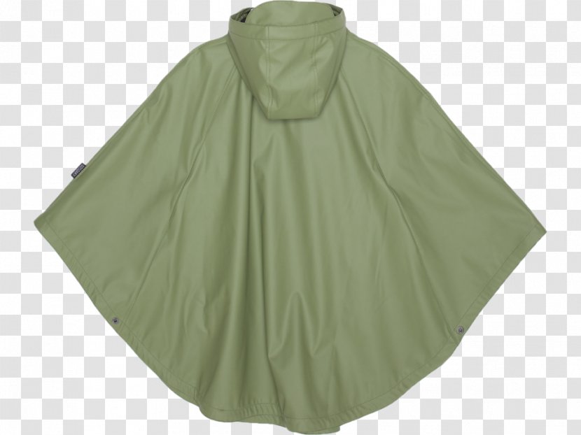 Poncho Neck - Green - China Creative Wind Transparent PNG