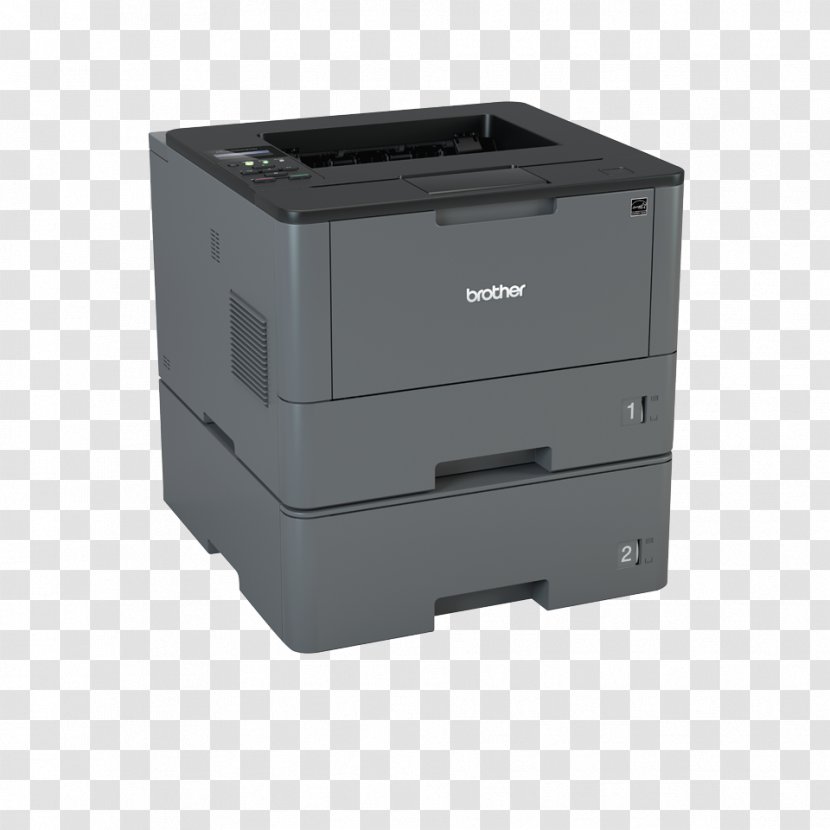 Paper Laser Printing Brother HL-L5100 Printer - Office Supplies Transparent PNG