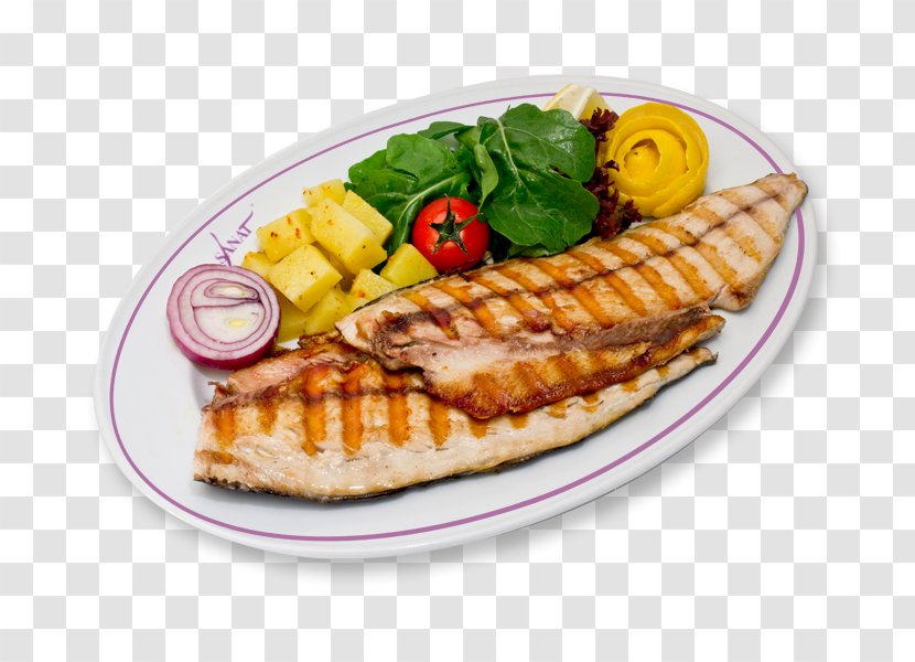 Full Breakfast Grilling Beefsteak Recipe Atlantic Bonito - Platter - Fish Plate Transparent PNG