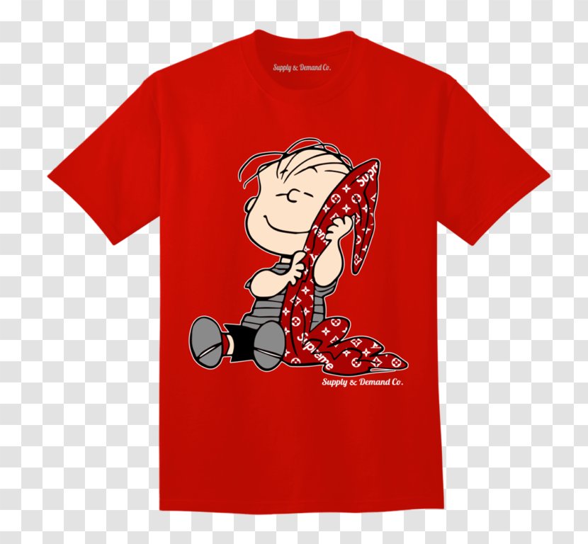 T-shirt Charlie Brown Snoopy Hoodie Linus Van Pelt - Sweatshirt Transparent PNG