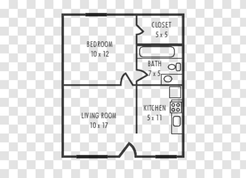 House Plan Floor Architectural - Storey Transparent PNG