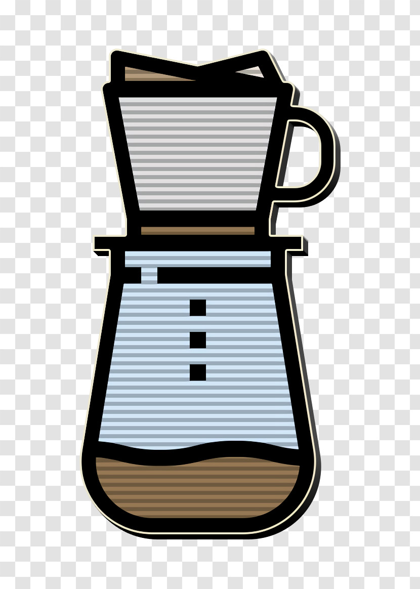 Filter Icon Coffee Shop Icon Dripper Icon Transparent PNG