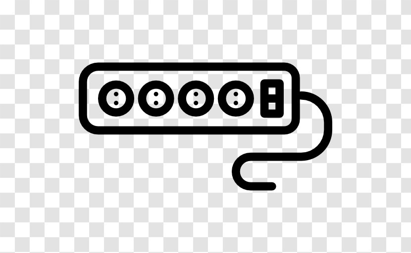 Power Strips & Surge Suppressors Electricity Clip Art - Ac Plugs And Sockets Transparent PNG