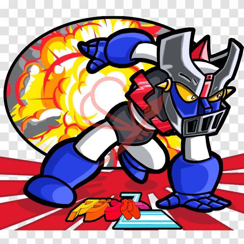 Drawing Character Cartoon Clip Art - Artwork - Mazinger Z Transparent PNG