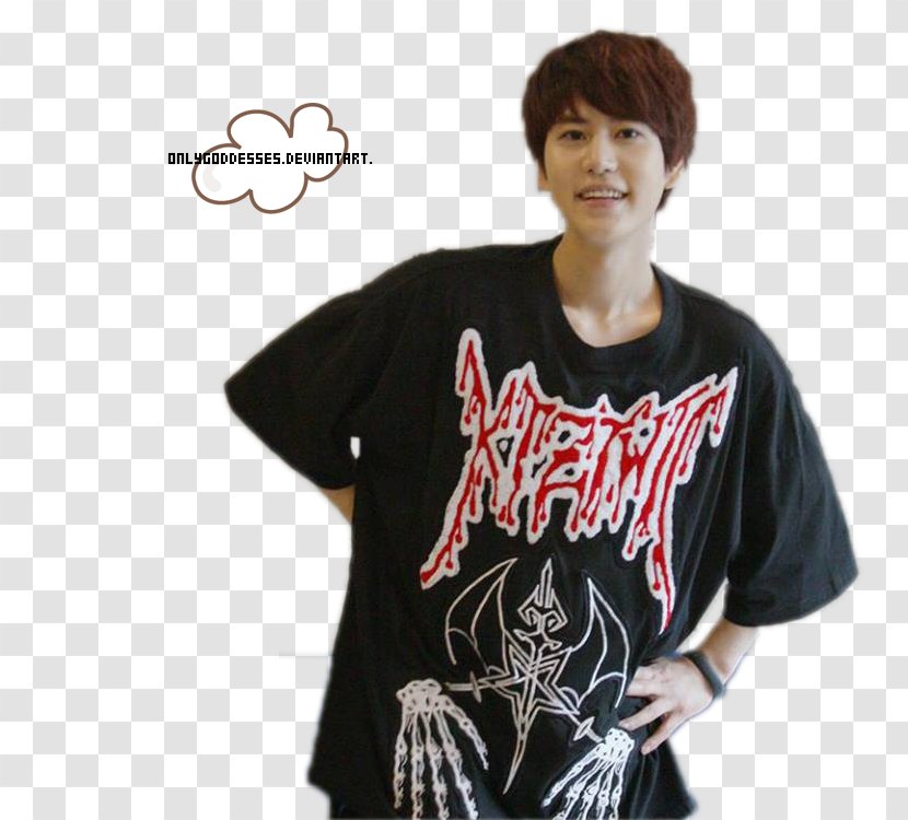 Cho Kyuhyun T-shirt Super Junior - Shoulder Transparent PNG
