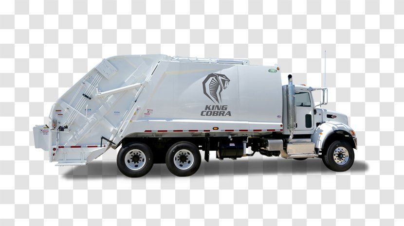 Car Garbage Truck Commercial Vehicle - Machine - King Cobra Transparent PNG