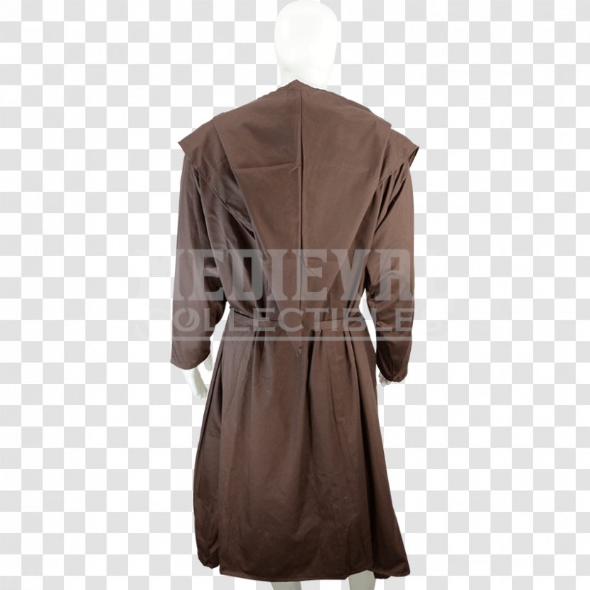 Overcoat Trench Coat Dress - Monk 