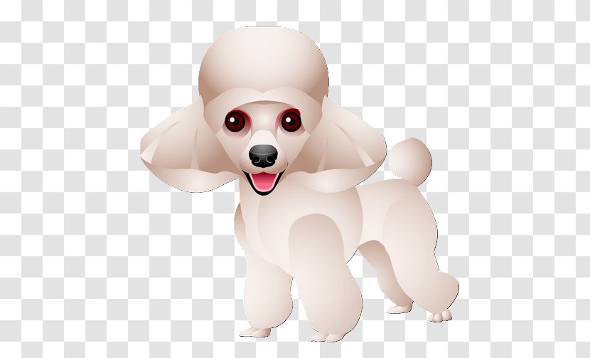 Dog Breed Puppy Poodle Non-sporting Group Toy - Silhouette Transparent PNG