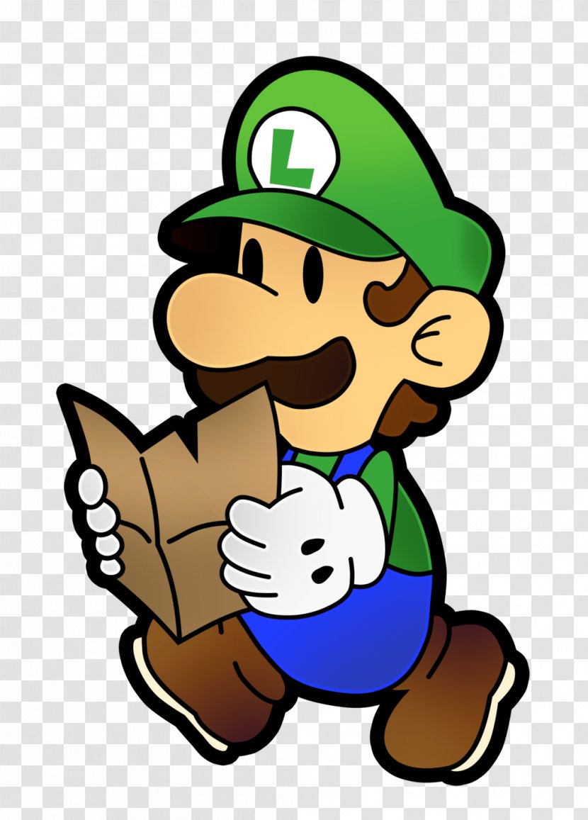 Super Paper Mario Bros. Mario: The Thousand-Year Door Sticker Star & Luigi: Jam - Luigi Transparent PNG
