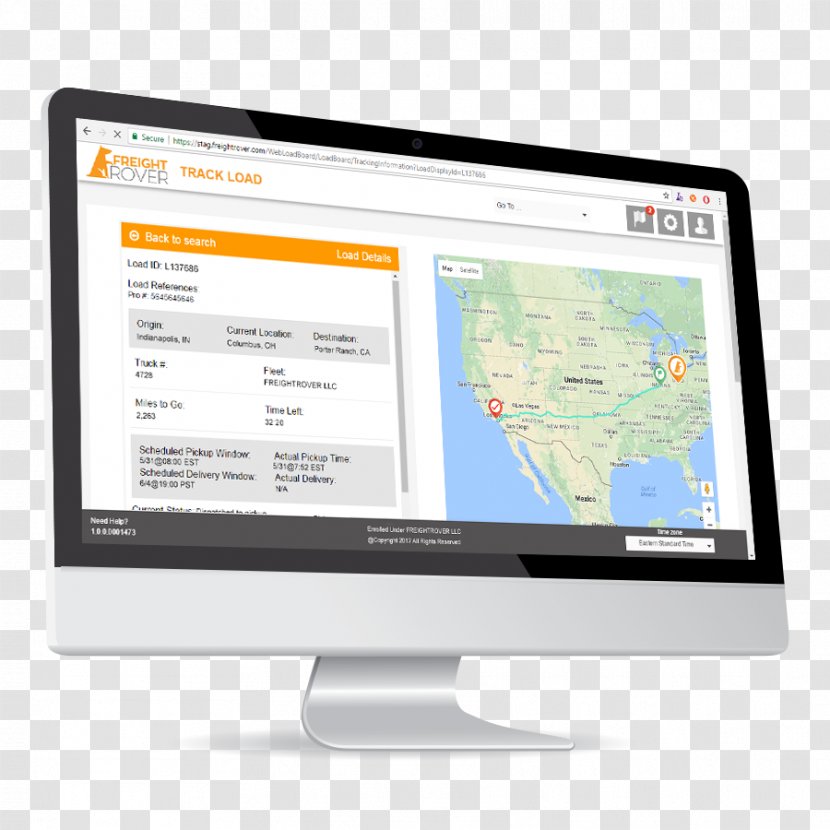 Computer Software Prosair Technologies, LLC Transportation Management System Monitors - Monitor - Mockup Transparent PNG