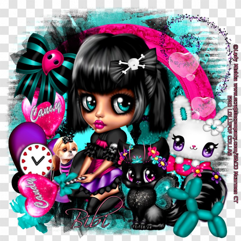 Doll Cartoon Pink M - Collection Now Transparent PNG