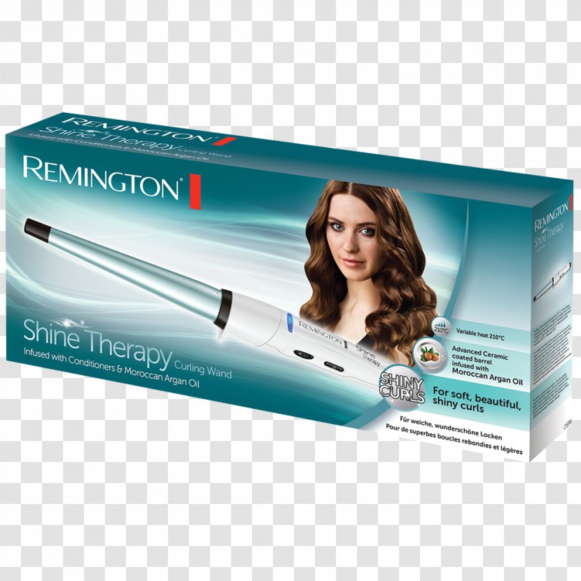 Hair Iron Clipper Remington Products Curler Ci95 Black Incl. Roller - Care Transparent PNG