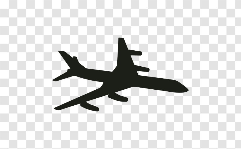 Airplane Airbus Silhouette Clip Art Drawing - Vehicle Transparent PNG