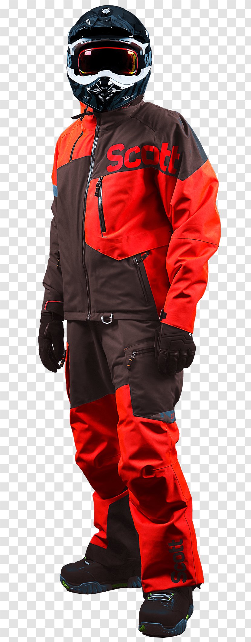 Hockey Protective Pants & Ski Shorts Hazardous Material Suits Dry Suit Dangerous Goods - Jacket - Snow Flow Transparent PNG