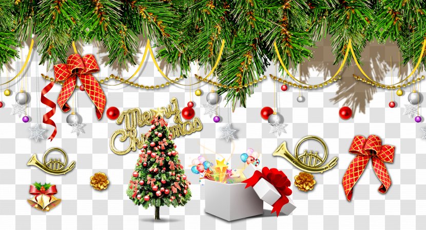 Christmas Tree Ornament Holiday - Creative Package Transparent PNG