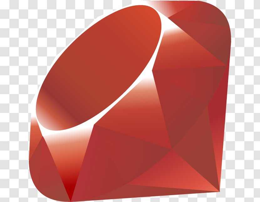RubyGems Gemstone Ruby On Rails Version Manager - Peach Transparent PNG