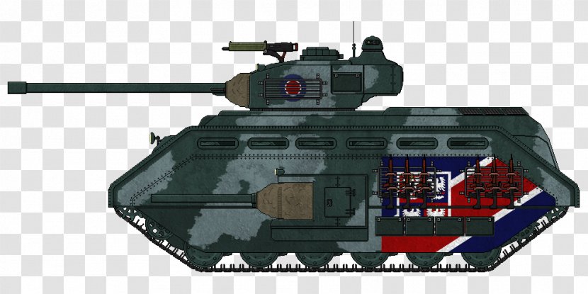 Churchill Tank Super-heavy Armored Aces - Gun - 3D War OnlineTank Transparent PNG