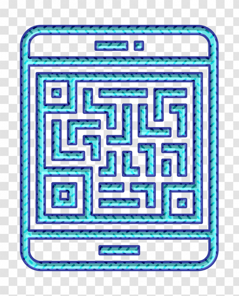 Qr Code Icon Qr Code Scan Icon Digital Banking Icon Transparent PNG