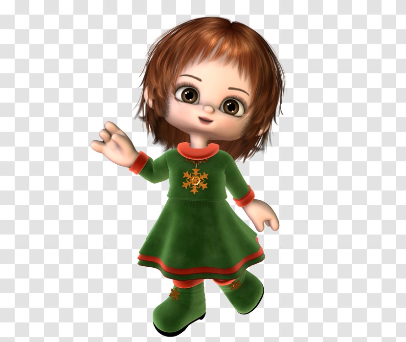 Christmas Ornament Doll Toddler Figurine - Holiday - Pw Transparent PNG