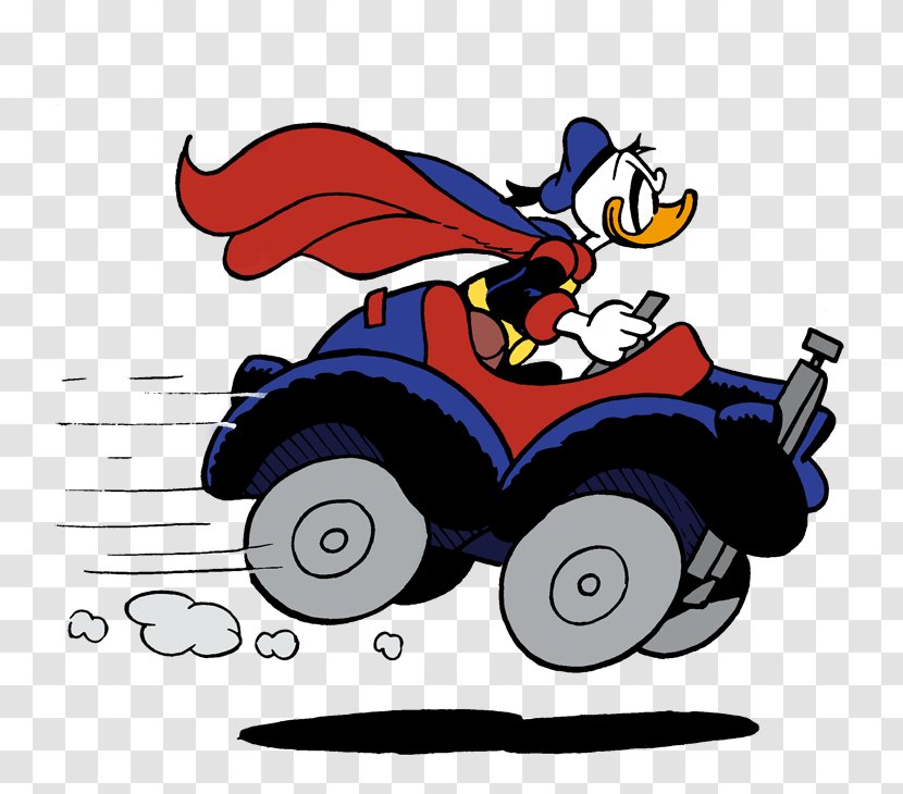 Donald Duck Avenger Domestic Car - Vehicle Transparent PNG