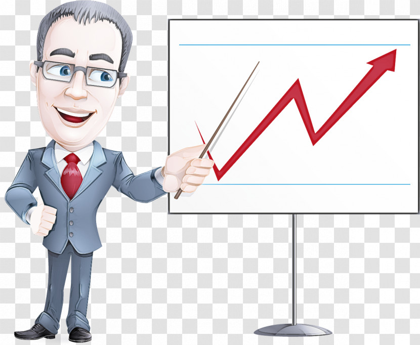 Cartoon Line Business Job Transparent PNG