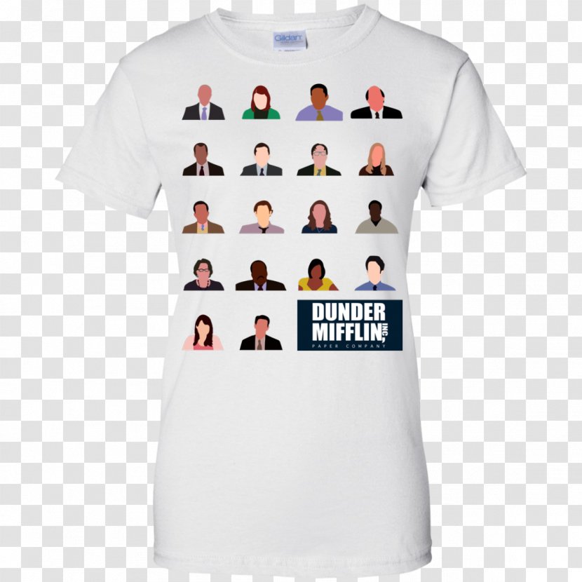 T-shirt Dwight Schrute Hoodie Scranton Michael Scott - Top - Business T Shirt Transparent PNG