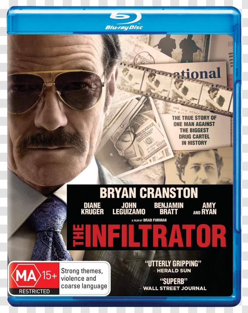 Brad Furman The Infiltrator Blu-ray Disc Robert Mazur Thriller - Dvd Transparent PNG