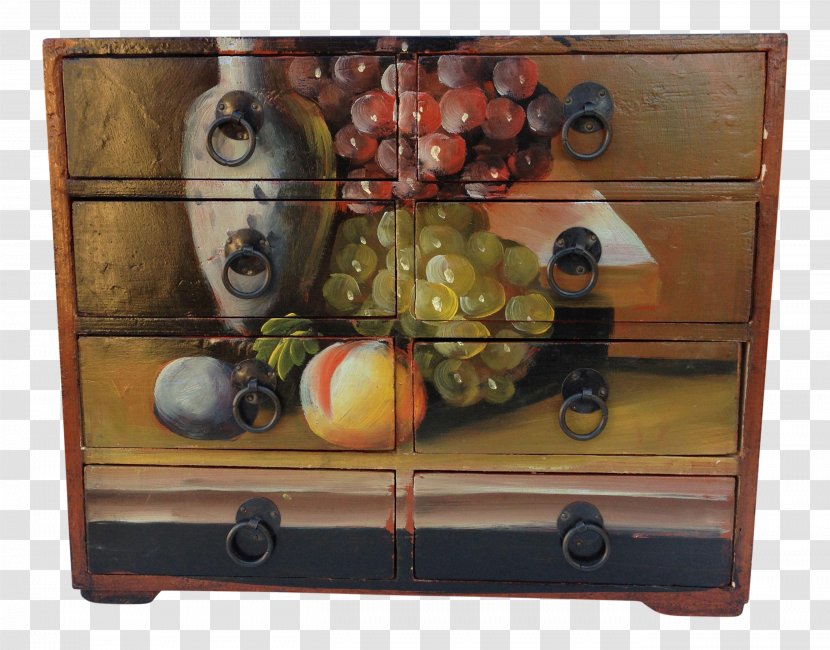 Still Life Photography Furniture Fruit - Hand Painted Boxes Transparent PNG