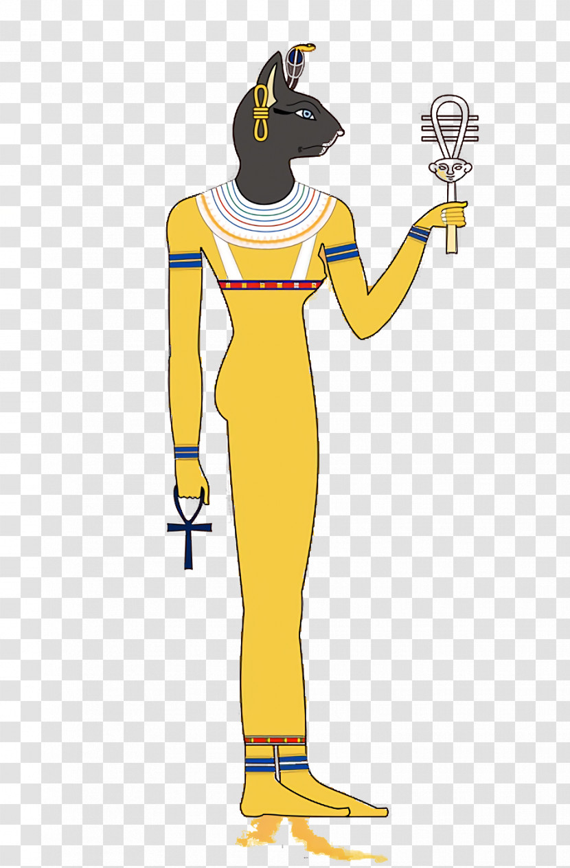 Ancient Egypt Ancient Egyptian Deities Bastet Ankh Goddess Transparent PNG