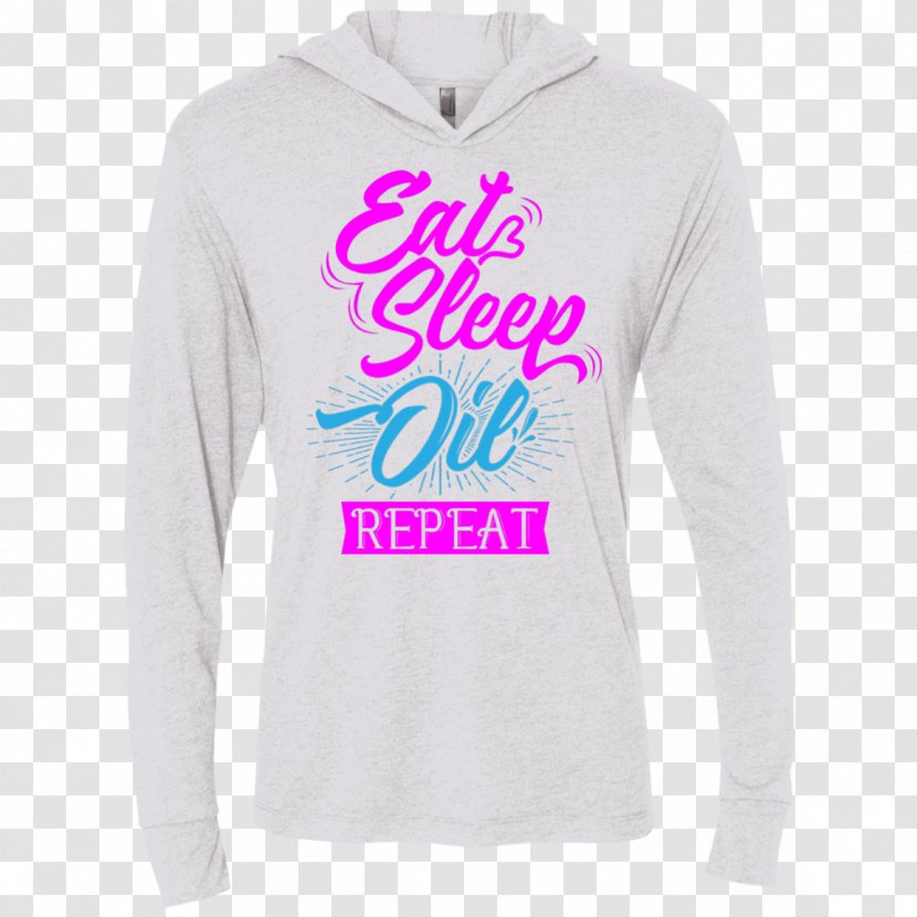 Hoodie T-shirt Water Bottles Sleeve - Longsleeved Tshirt - Sleep Over Transparent PNG