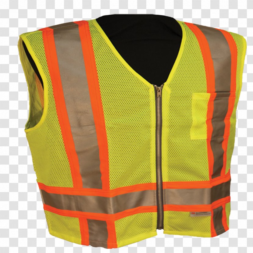 Gilets High-visibility Clothing - High Visibility - Safety Vest Transparent PNG