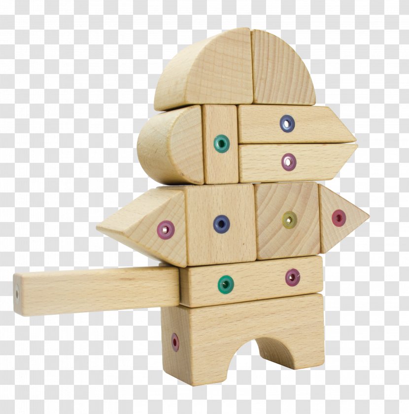 Toy Block Wood Craft Magnets - Construction Set Transparent PNG