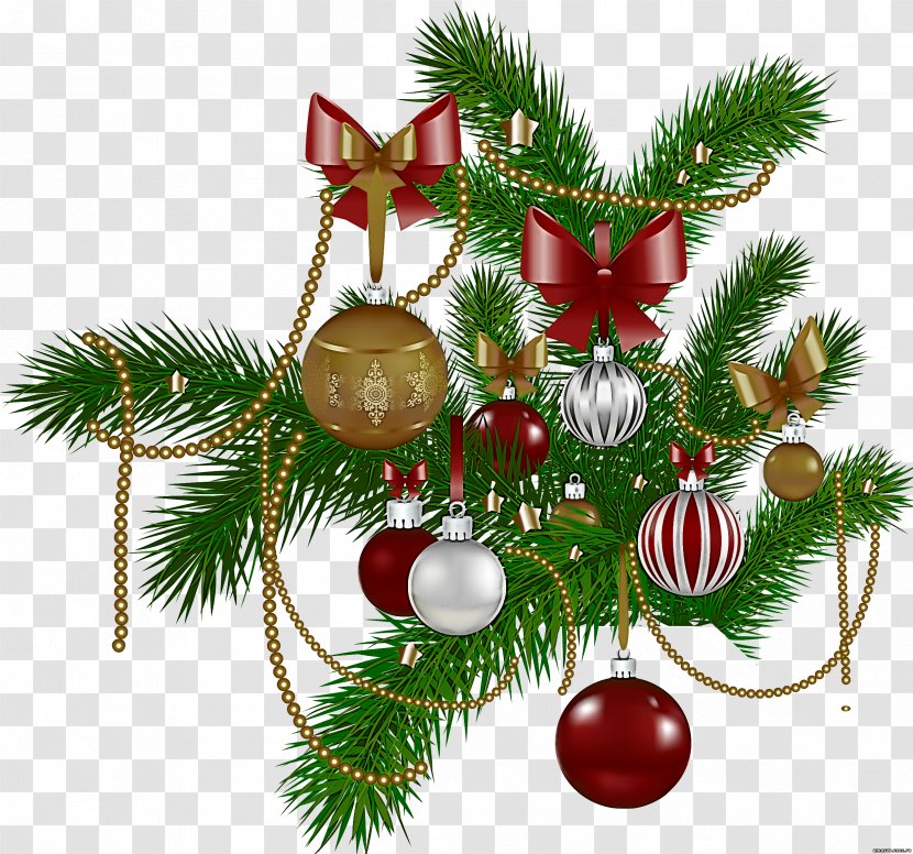 Christmas Decoration - Oregon Pine - Fir Transparent PNG